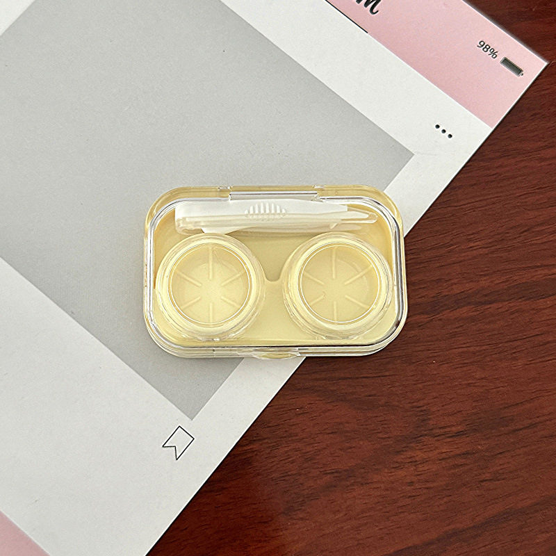 Home Office Contact - Contact Lens Companion Box Lightweight Transparent