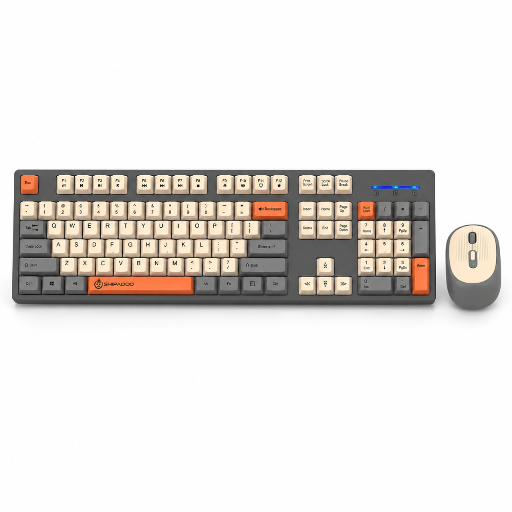 English Home Office - SHIPADOO W1060 2.4G Wireless Gaming Keyboard