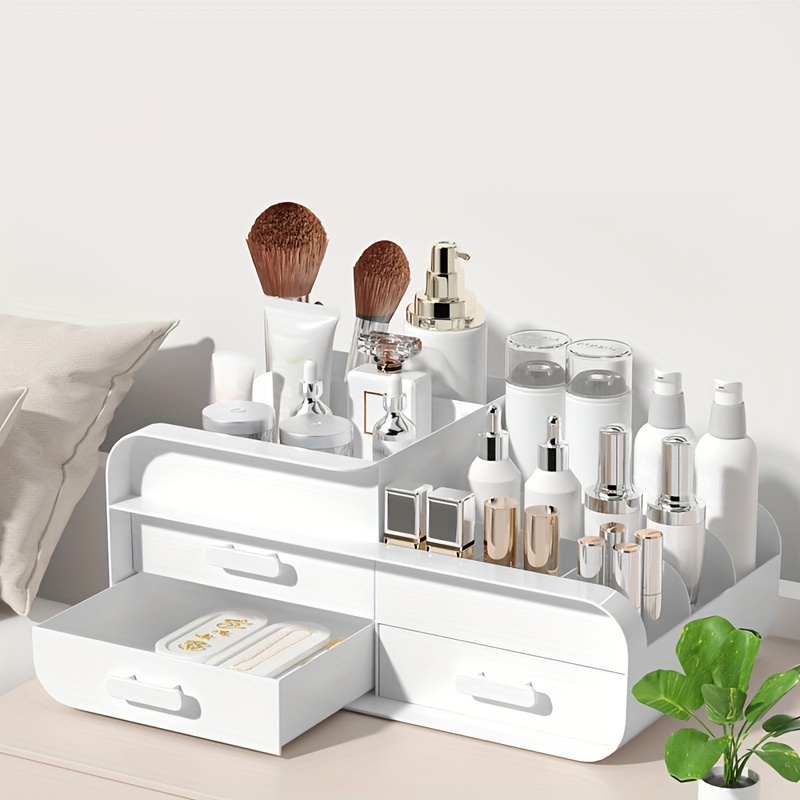Home Office Desk With Drawers - Makeup Storage Box Drawer Dormitory Finishing
