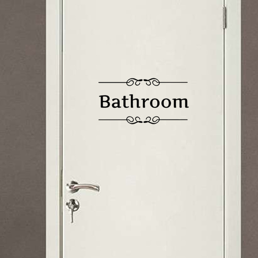 4Pcs Bathroom Wall Stickers To - đánh giá và giá English Home Office