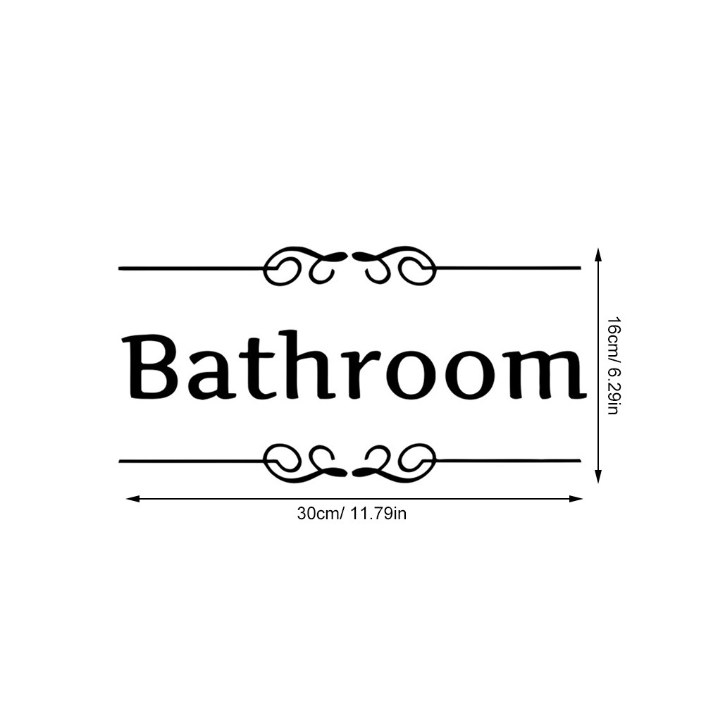 4Pcs Bathroom Wall Stickers To - đánh giá và giá English Home Office
