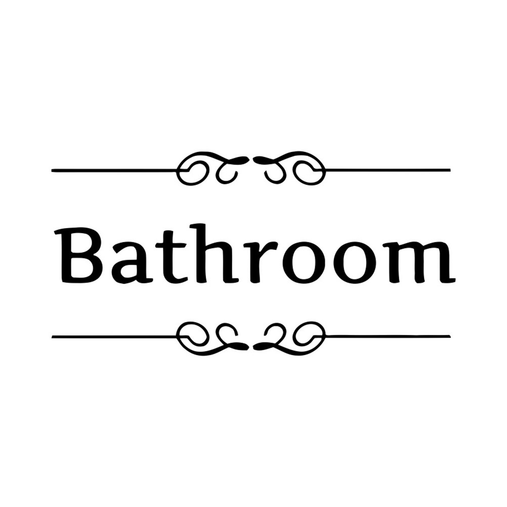 4Pcs Bathroom Wall Stickers To - đánh giá và giá English Home Office