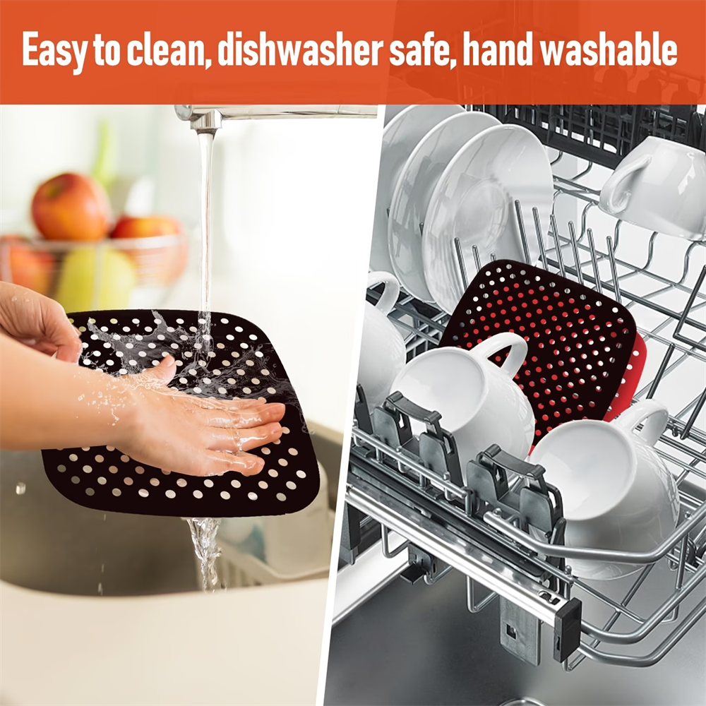 Reusable Air Fryer Pad, Silico - đánh giá và giá Home Office Gadgets