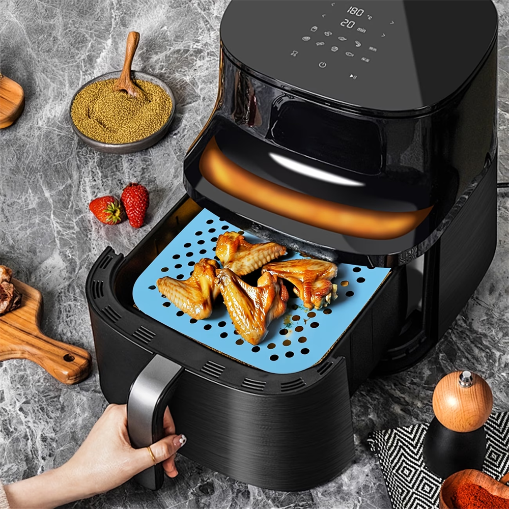 Reusable Air Fryer Pad, Silico - đánh giá và giá Home Office Gadgets