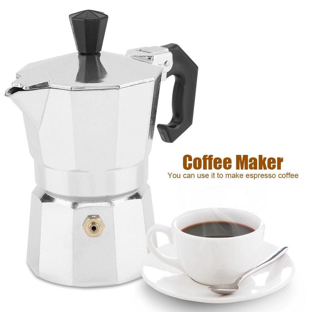 50mL 1 Cup Aluminum Italian Ty - đánh giá và giá Home Office Moka