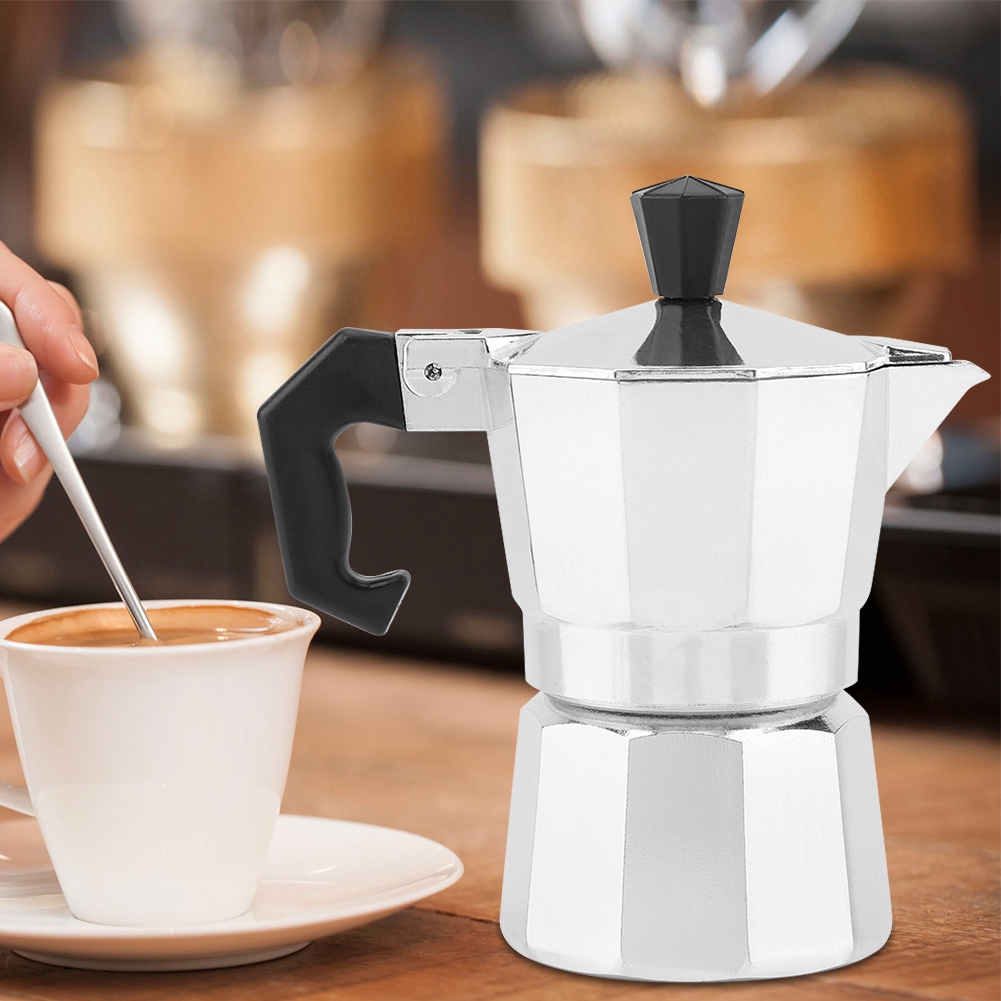 50mL 1 Cup Aluminum Italian Ty - đánh giá và giá Home Office Moka