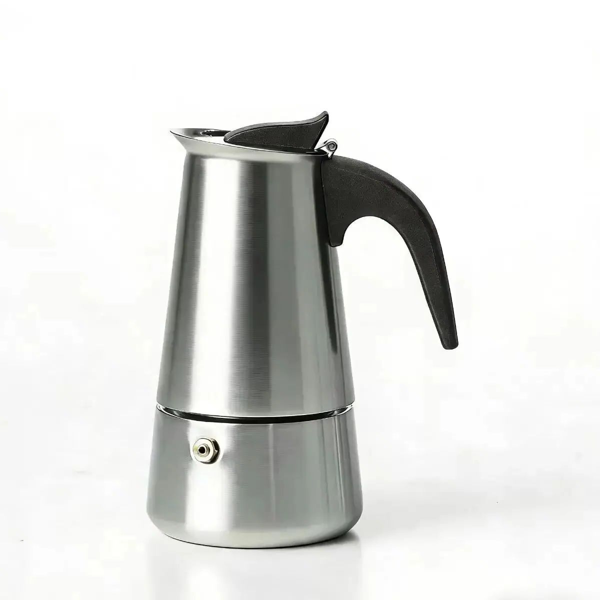 4/6  Stainless Steel Moka Pot, - đánh giá và giá Home Office Moka