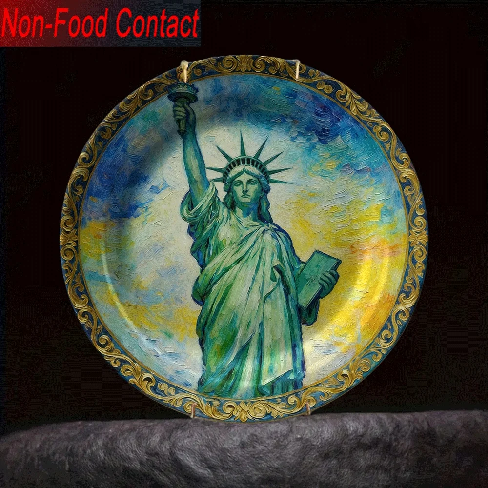 1pc Statue of Liberty Ceramic  - đánh giá và giá Home Office Contact