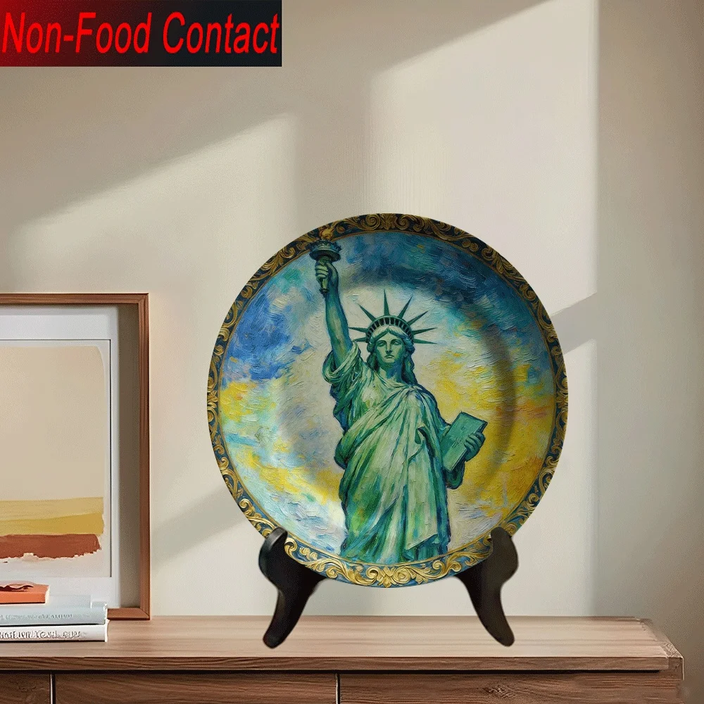 1pc Statue of Liberty Ceramic  - đánh giá và giá Home Office Contact