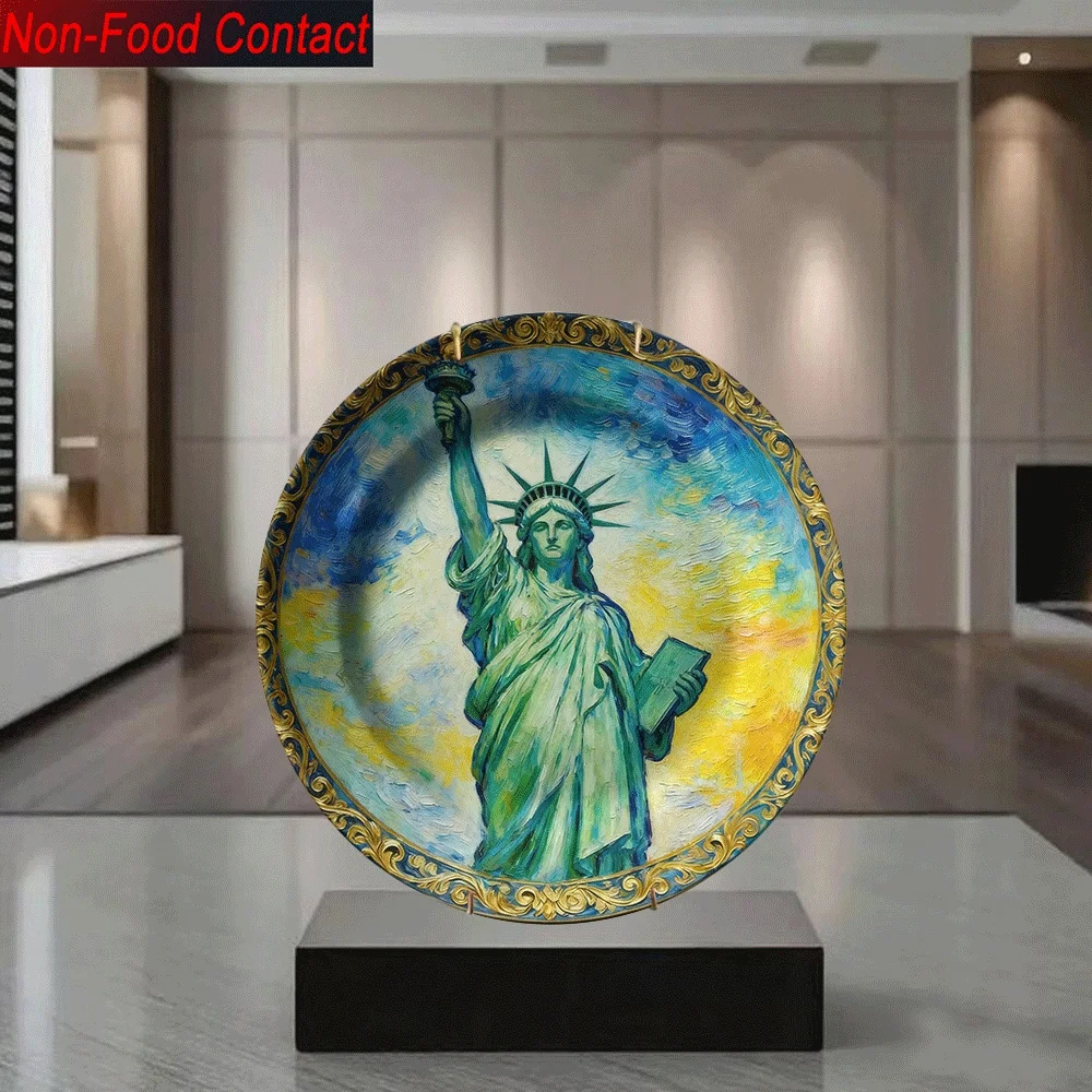 1pc Statue of Liberty Ceramic  - đánh giá và giá Home Office Contact