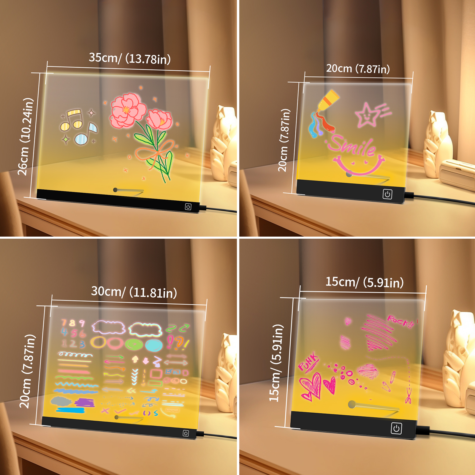 LED Message Board with Stand - - đánh giá và giá Home Office Gadgets