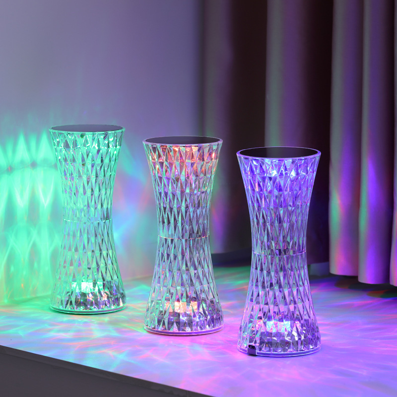 Crystal Bedside Table Lamps Xm - đánh giá và giá Desk Lamp Led