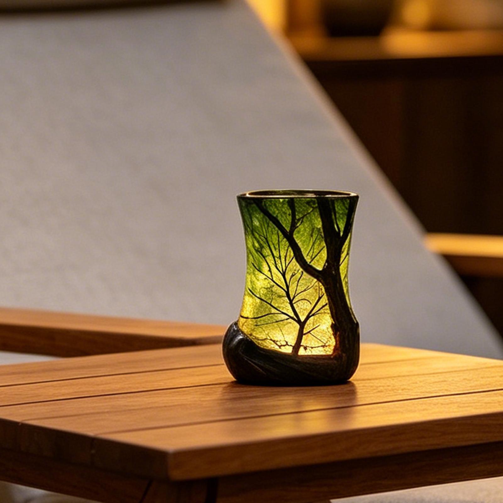 Bedside Table Lamp Forest Nigh - đánh giá và giá Desk Lamp Led