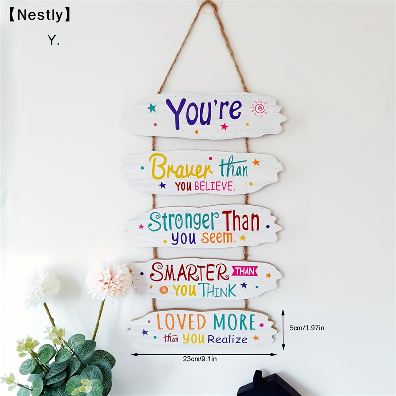 Inspirational Hanging Plaque S - đánh giá và giá English Home Office