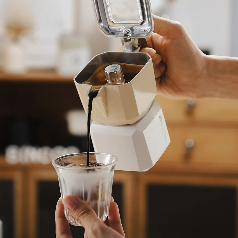 Coffee Pot Set Suitable for Ho - đánh giá và giá Home Office Moka