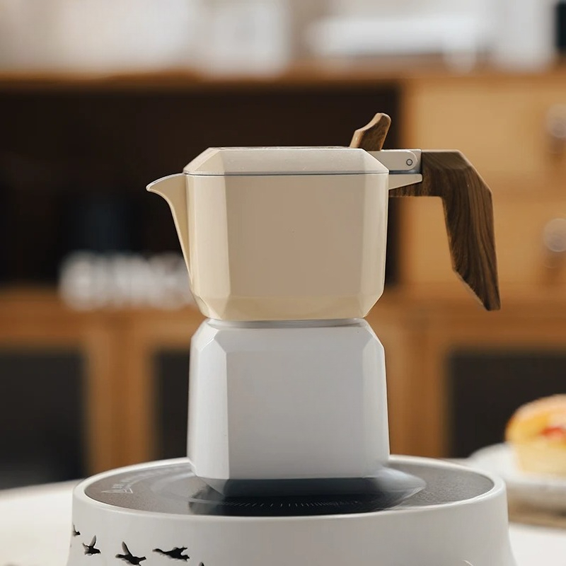 Coffee Pot Set Suitable for Ho - đánh giá và giá Home Office Moka