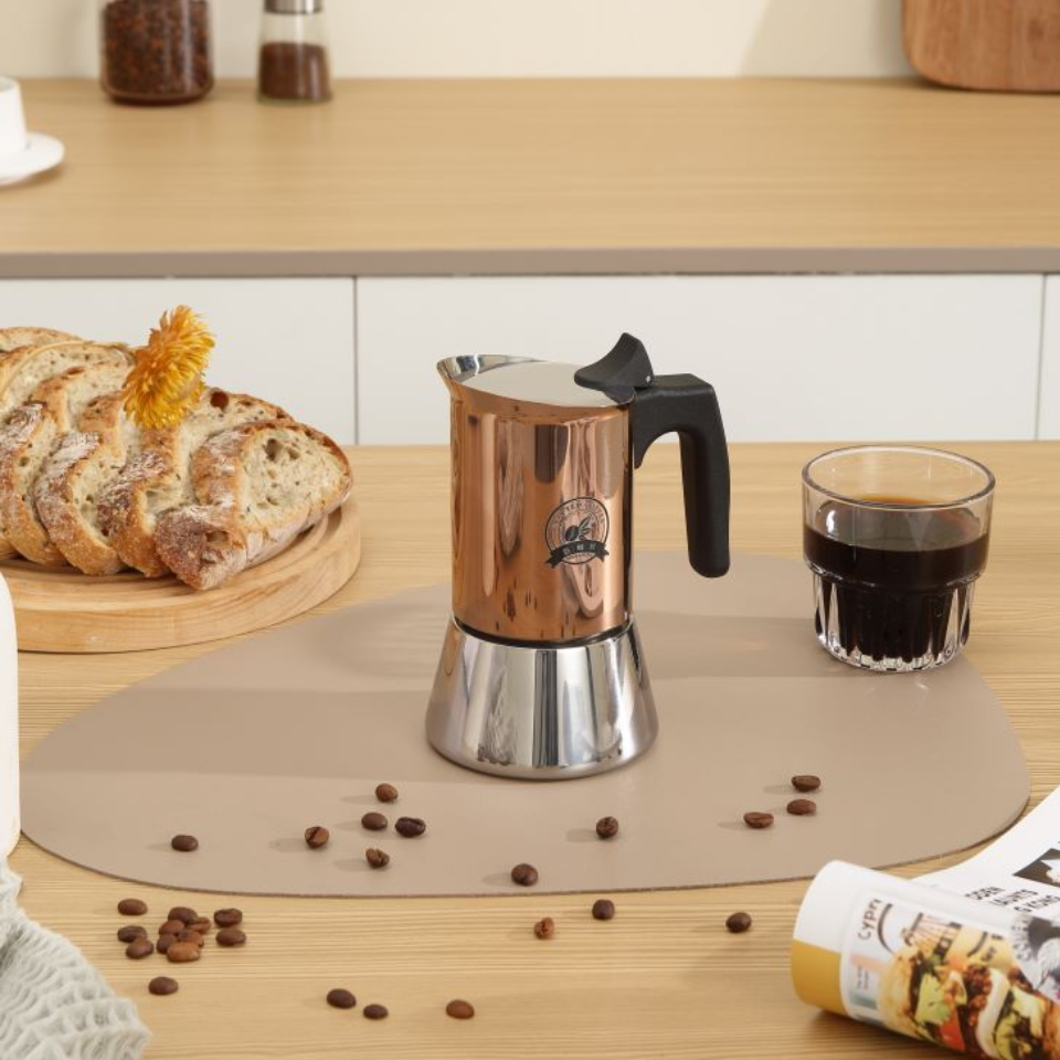 4/6 Stainless Steel Gold-Plate - đánh giá và giá Home Office Moka