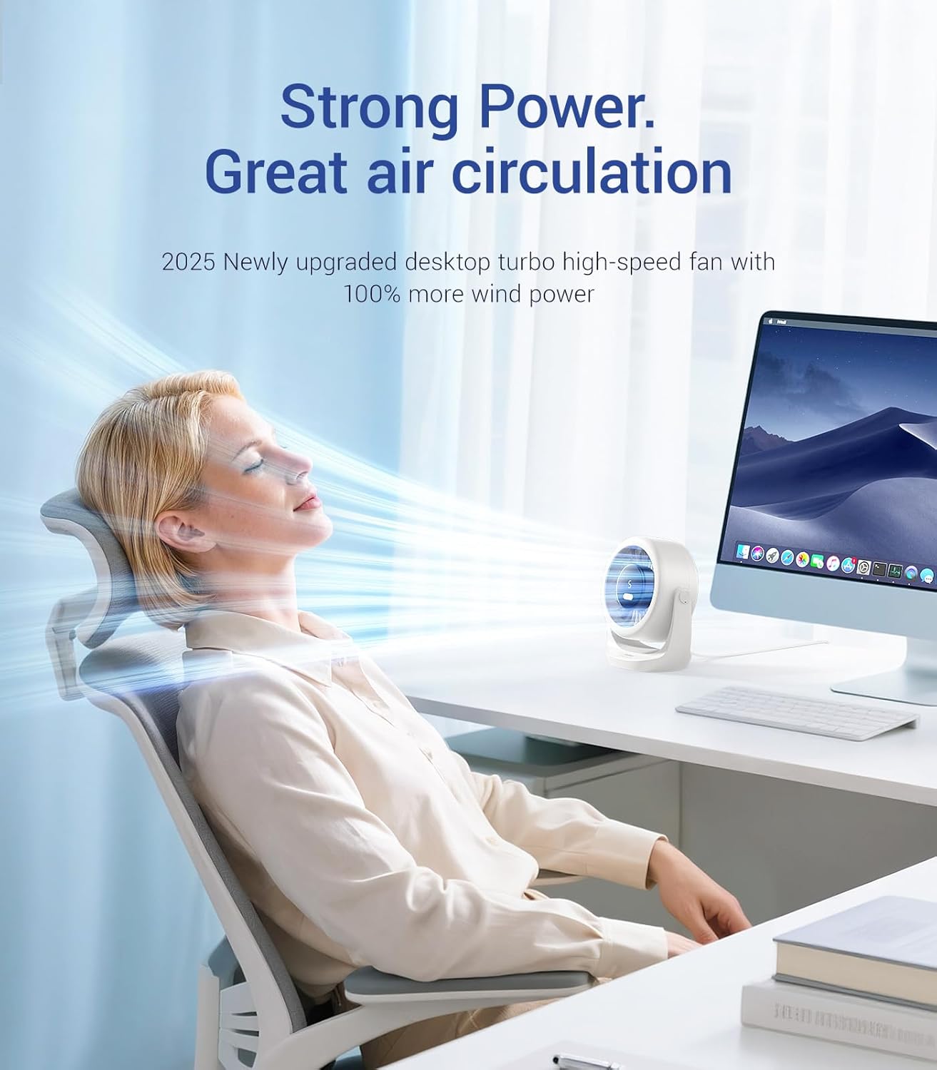 USB Desk Turbo Fan, Ultra-Quie - đánh giá và giá Home Office Gadgets