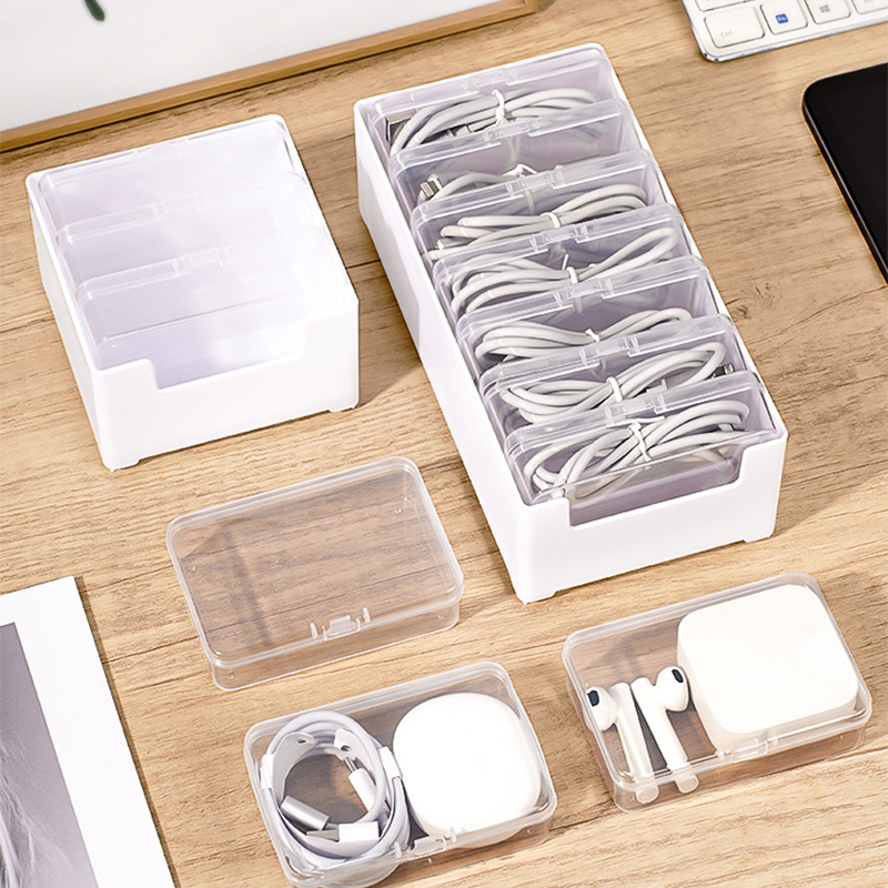 Transparent Data Cable Storage - đánh giá và giá Home Office Gadgets
