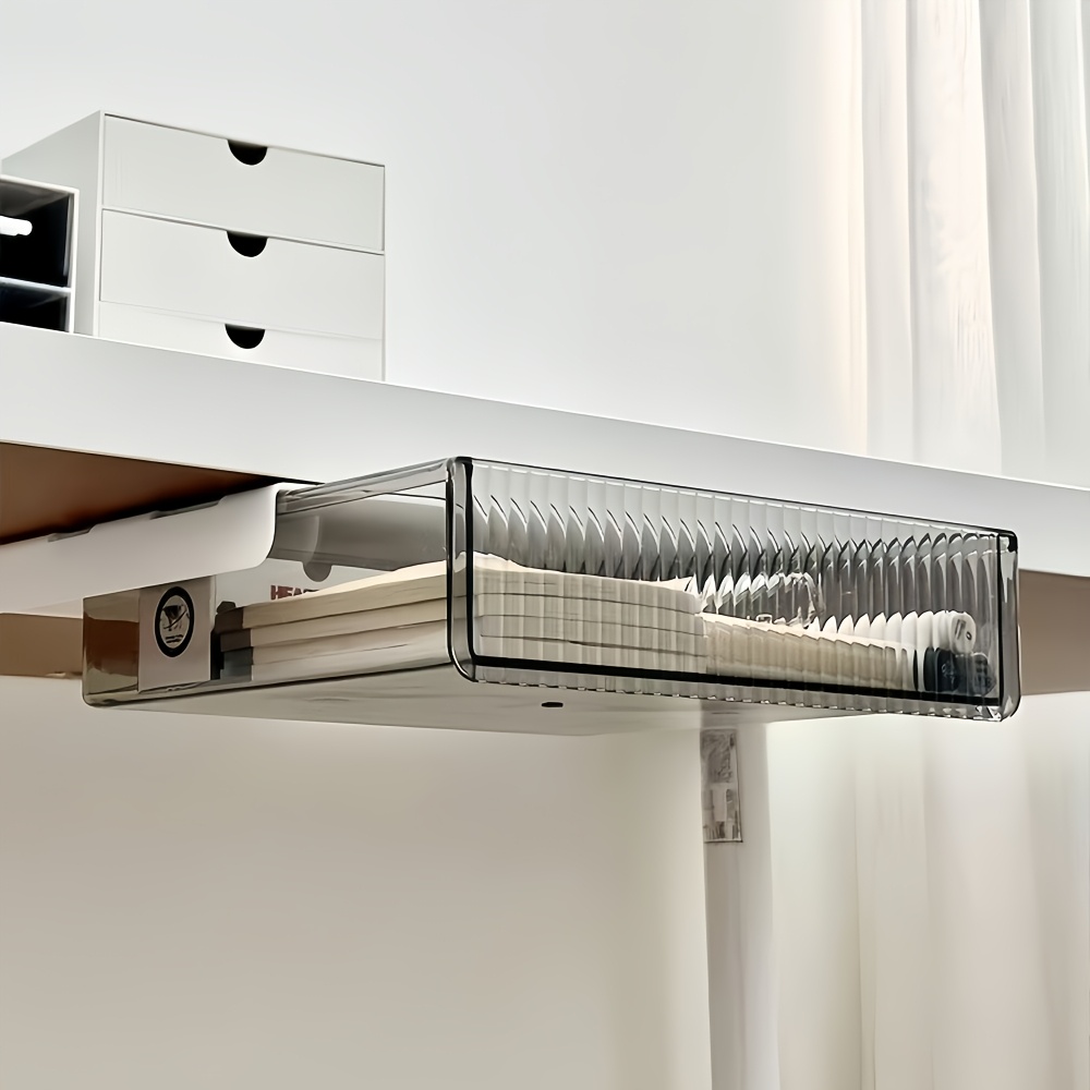 1pc Under Desk Clear Drawer Or - đánh giá và giá Home Office Desk With Drawers