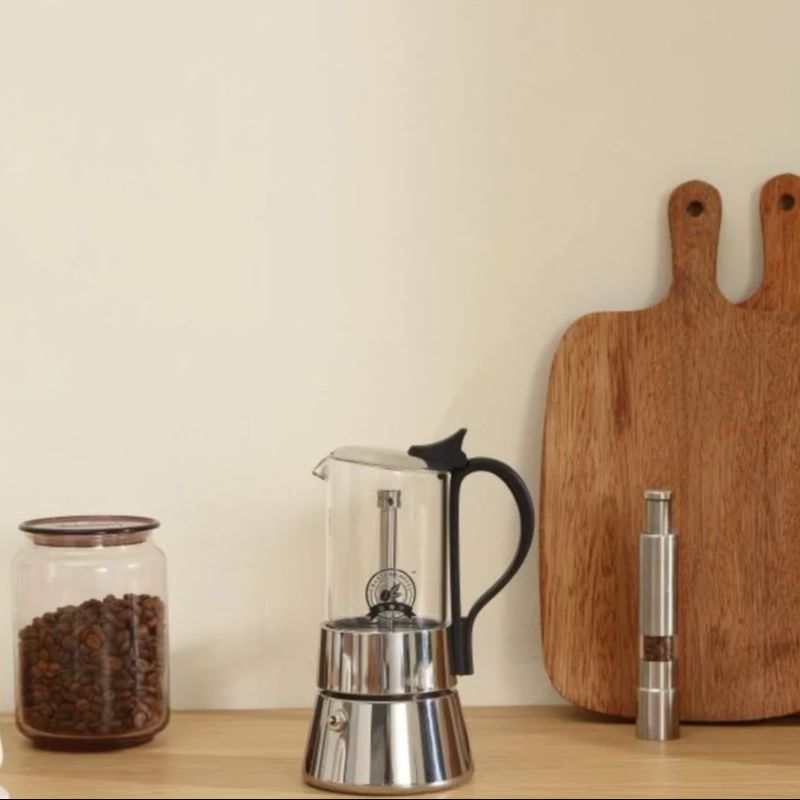 4cups See-Through Moka Pot: Hi - đánh giá và giá Home Office Moka