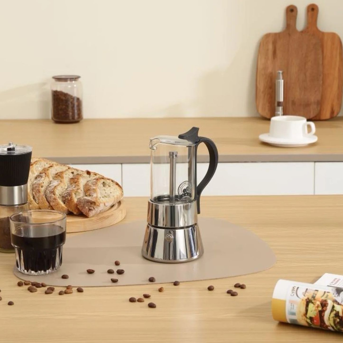 4cups See-Through Moka Pot: Hi - đánh giá và giá Home Office Moka