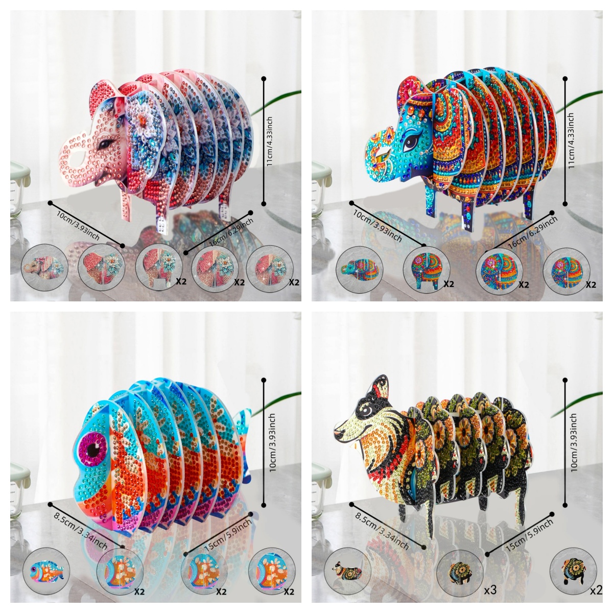 1-Piece Diamond Painting kit c - đánh giá và giá Home Office Bagas