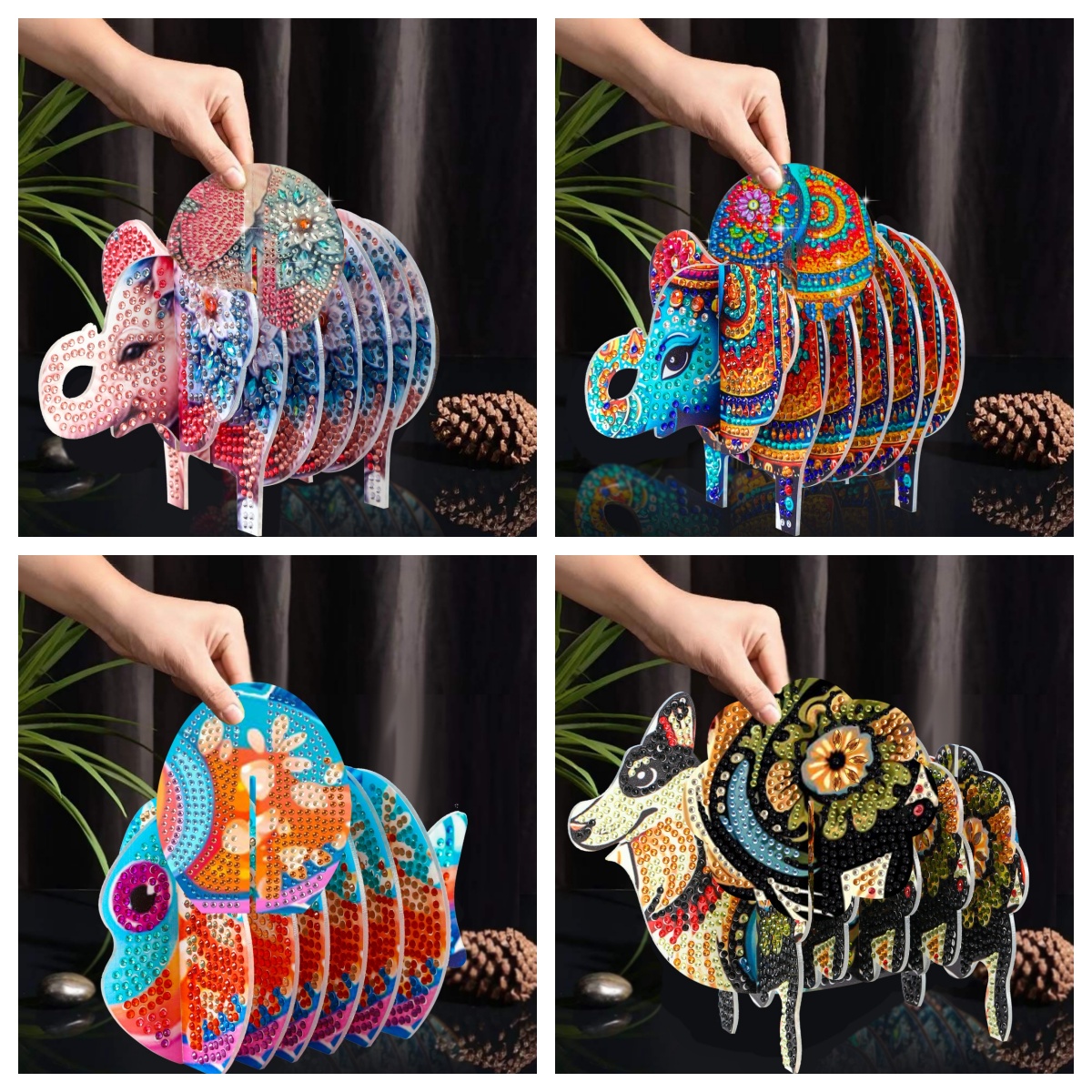 1-Piece Diamond Painting kit c - đánh giá và giá Home Office Bagas