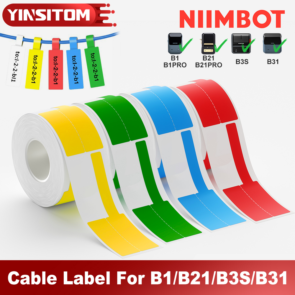 Niimbot Color Cable Label Wate - đánh giá và giá Label Maker Machine