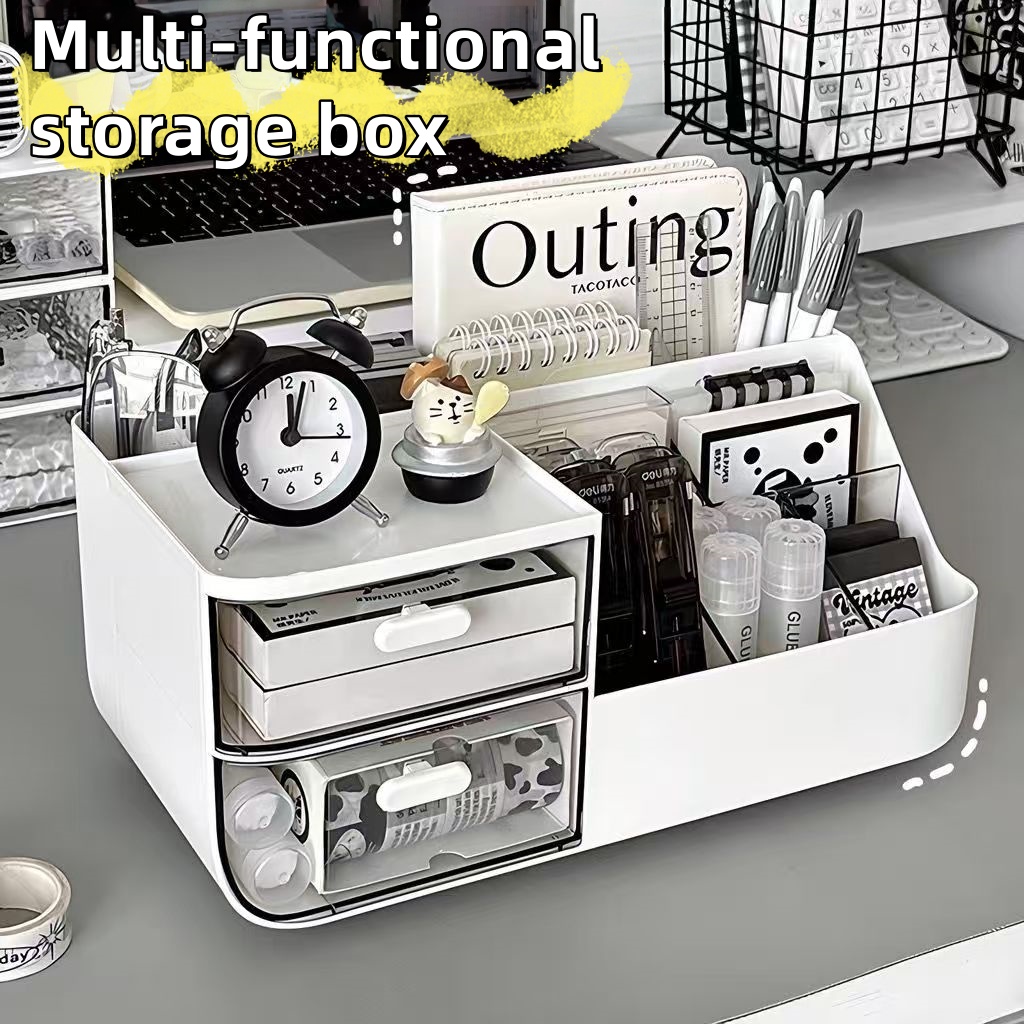 1Pcs Desktop Cosmetics Organiz - đánh giá và giá Home Office Desk With Drawers