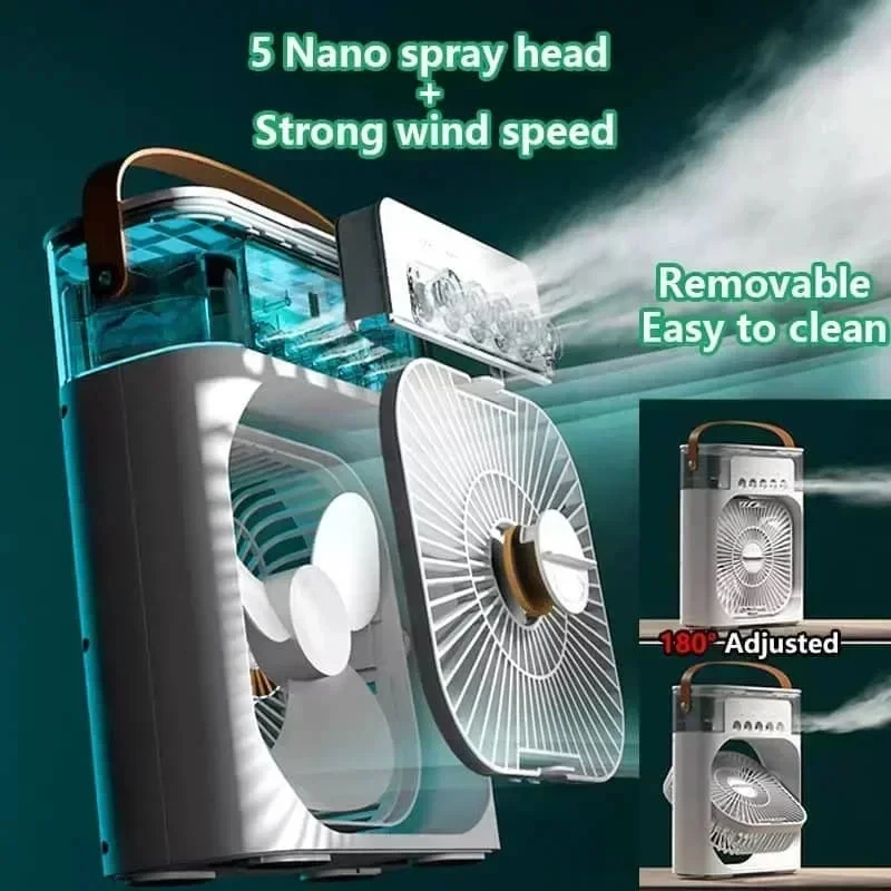 New 3 in 1 Portable Air Cooler - đánh giá và giá Home Office Gadgets