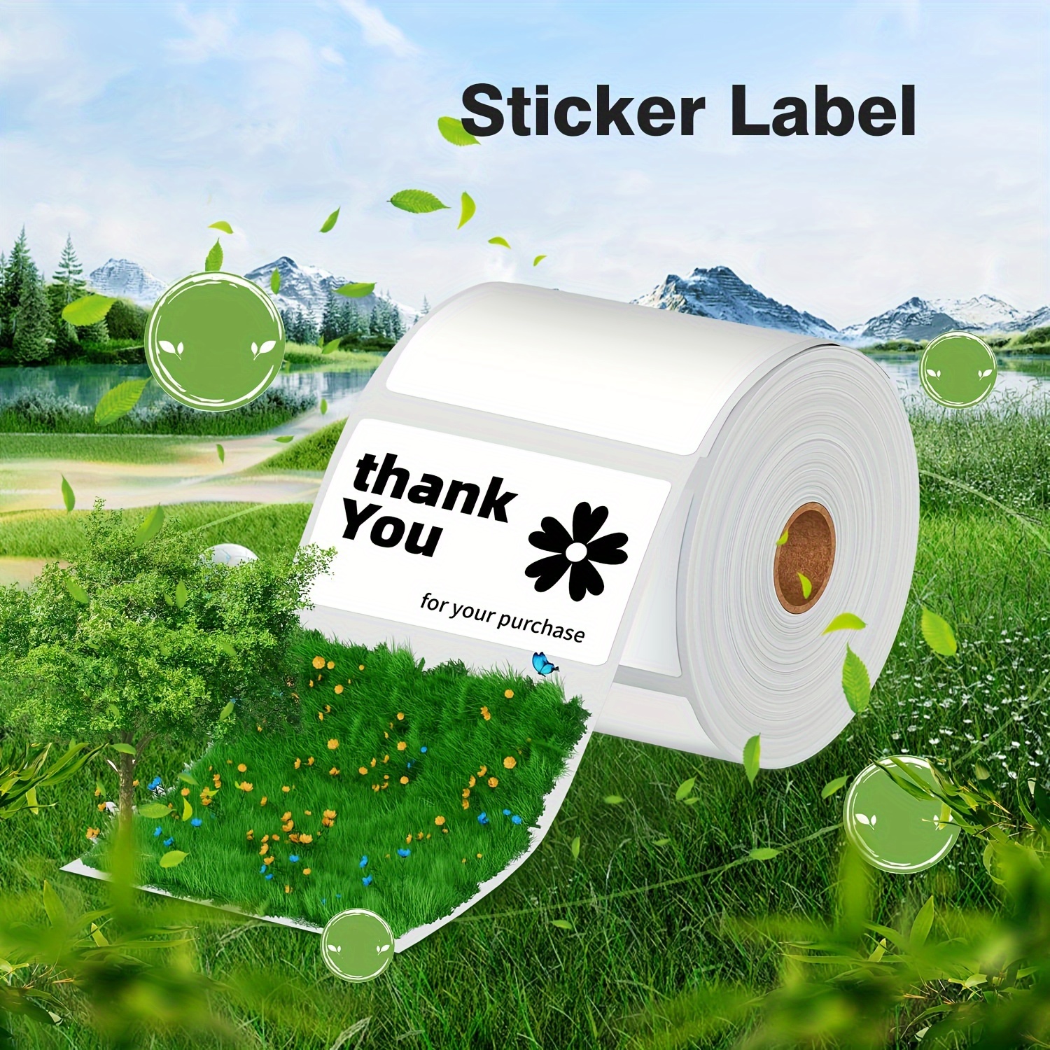 6-Roll Multi-Size Self-Adhesiv - đánh giá và giá Label Maker Machine
