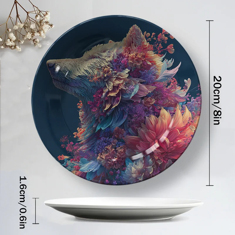 1pc Cute Bear & Floral Ceramic - đánh giá và giá Home Office Contact