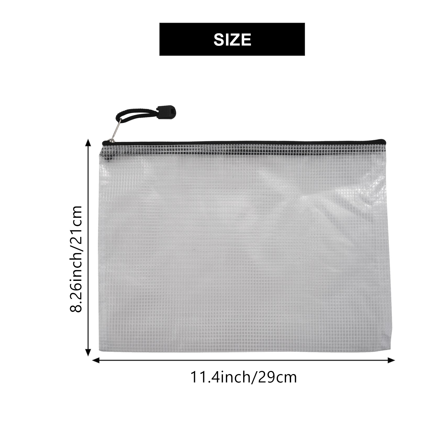 AU61-20Pcs B5 Zipper Document  - đánh giá và giá Home Office Bagas