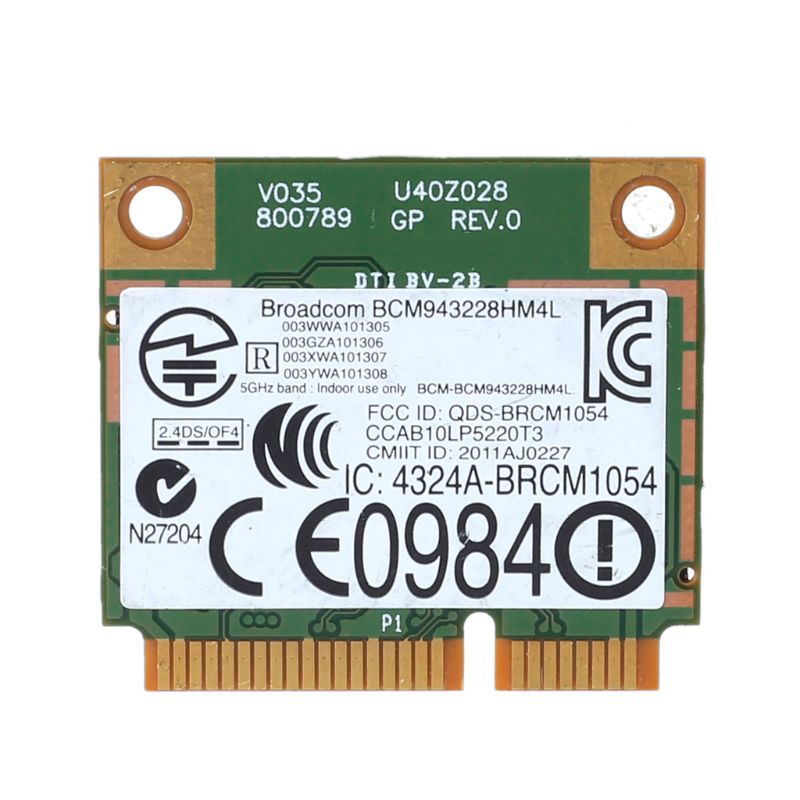 BCM4322 Wireless 802.11a/b/g/n - đánh giá và giá Home Office Official