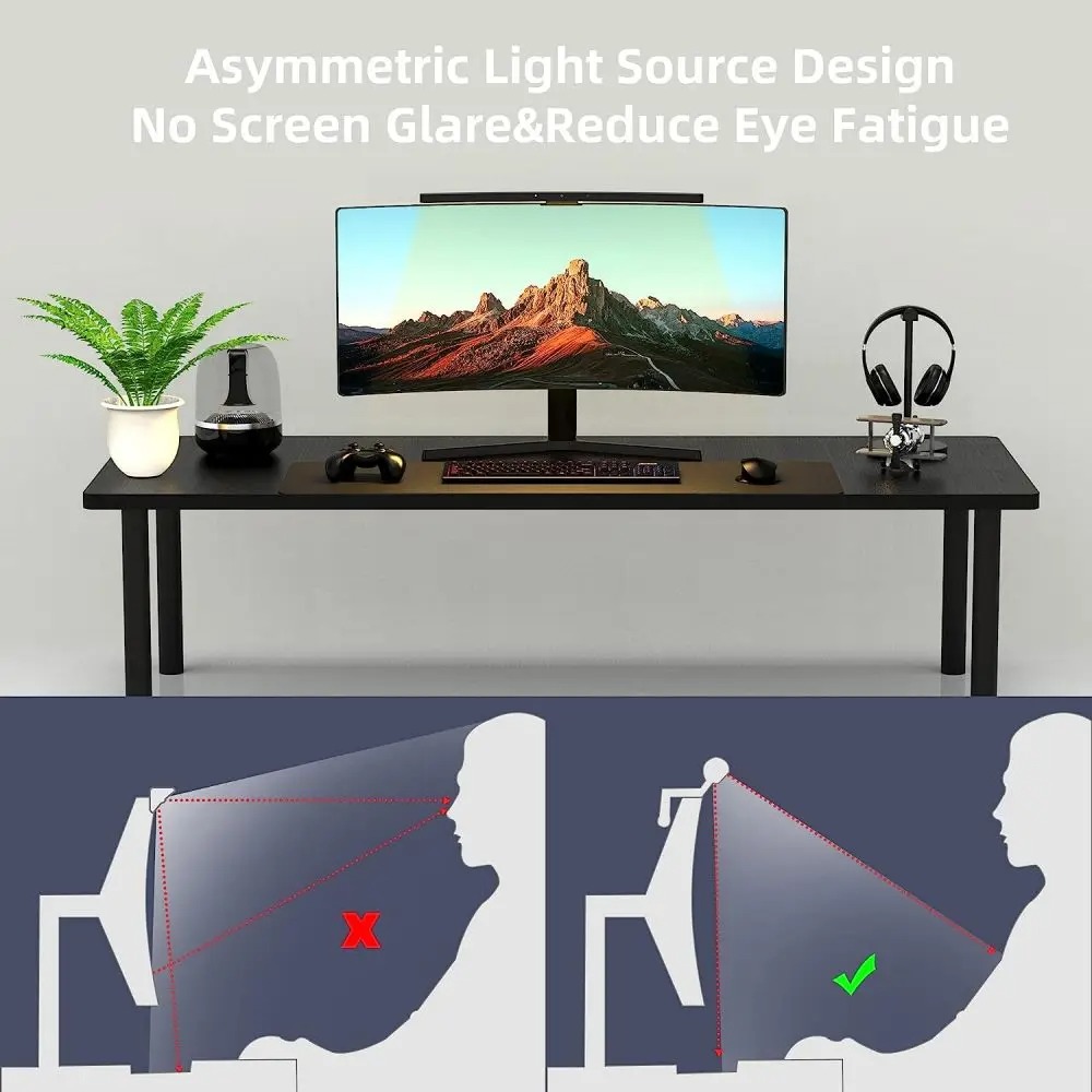 Curved Monitor Light Bar 3 Col - đánh giá và giá Home Office Gadgets