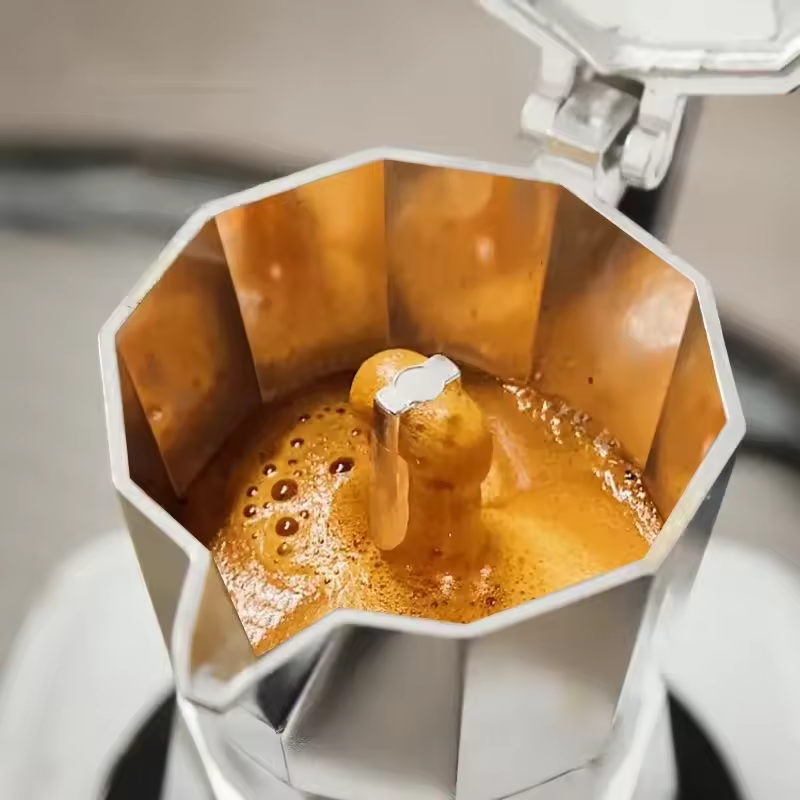 Moka Pot Aluminum Octagonal It - đánh giá và giá Home Office Moka