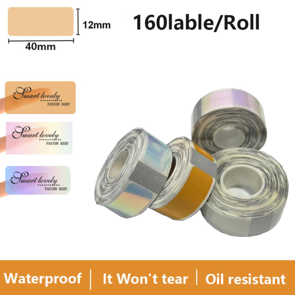 Transparent Label Sticker 12*4 - đánh giá và giá Label Maker Machine