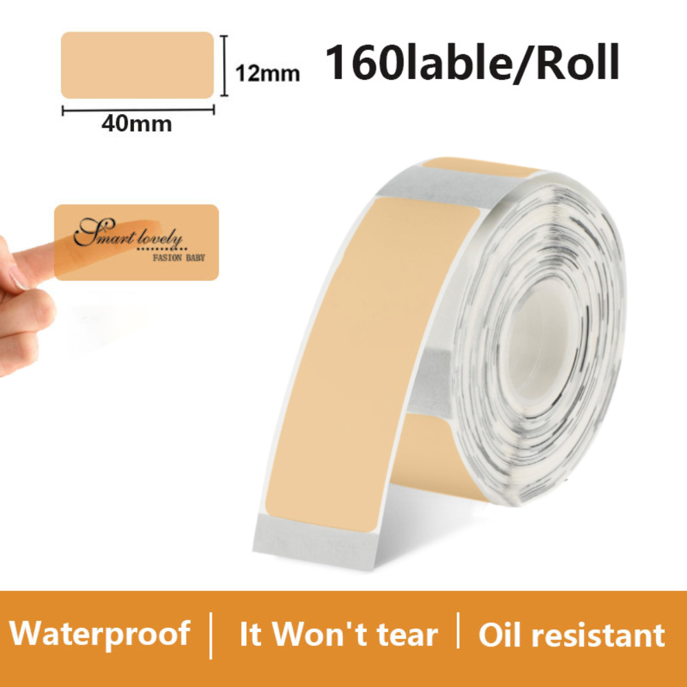 Transparent Label Sticker 12*4 - đánh giá và giá Label Maker Machine