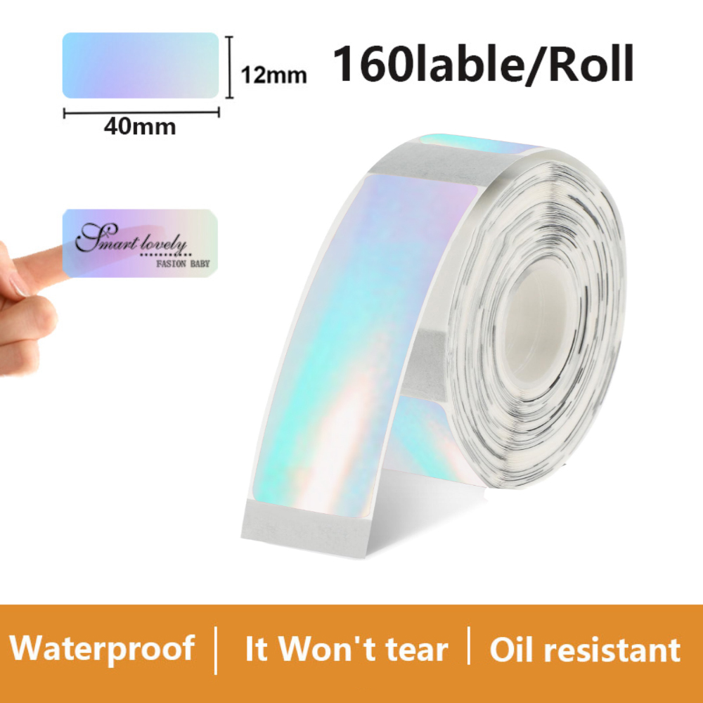 Transparent Label Sticker 12*4 - đánh giá và giá Label Maker Machine