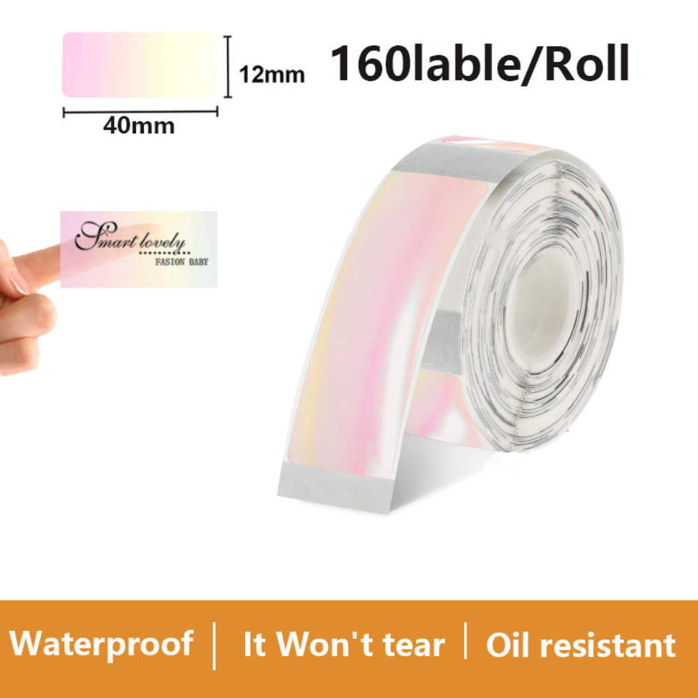 Transparent Label Sticker 12*4 - đánh giá và giá Label Maker Machine