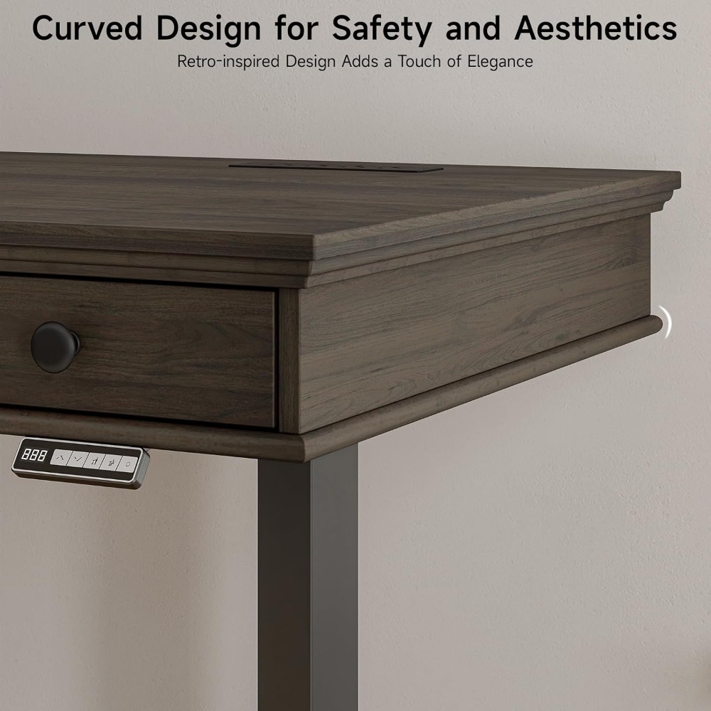 Electric Height Adjustable Sta - đánh giá và giá Home Office Desk With Drawers