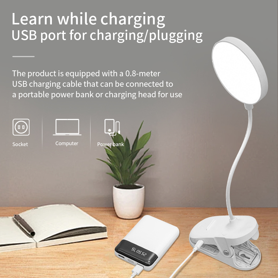 LED Clip Desk Lamp 360° Flexib - đánh giá và giá Desk Lamp Led