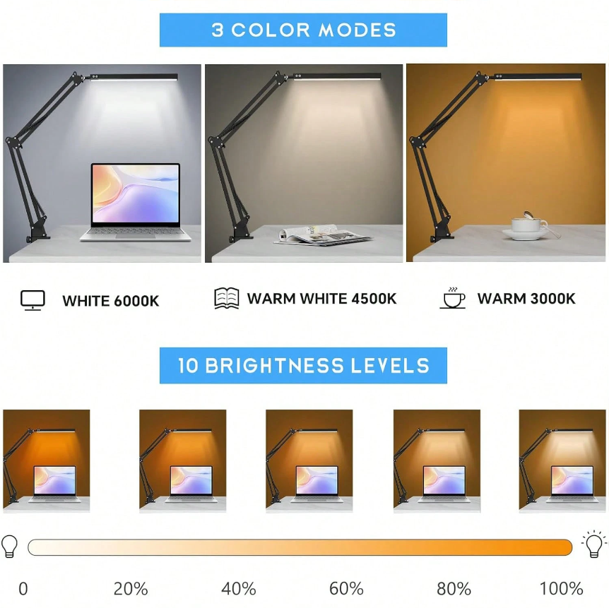 LED Desk Lamp For Home,Reading - đánh giá và giá Desk Lamp Led
