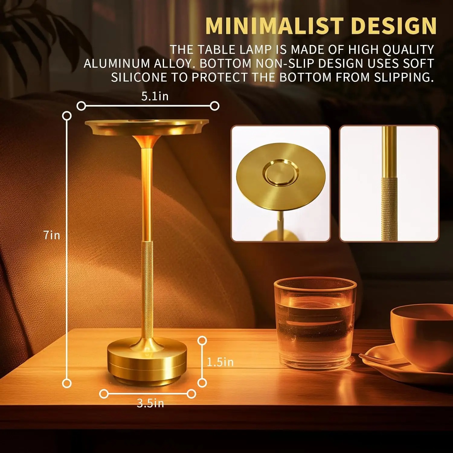GGbingo Alloy Table Lamp Bedro - đánh giá và giá Desk Lamp Led