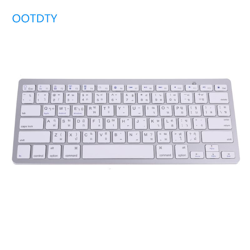 78-key Thai Wireless Keyboard  - đánh giá và giá English Home Office