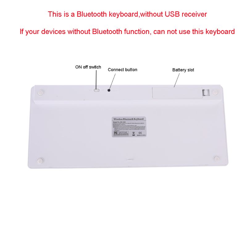 78-key Thai Wireless Keyboard  - đánh giá và giá English Home Office