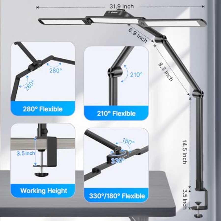 LED Desk Lamp Architect Desk L - đánh giá và giá Desk Lamp Led