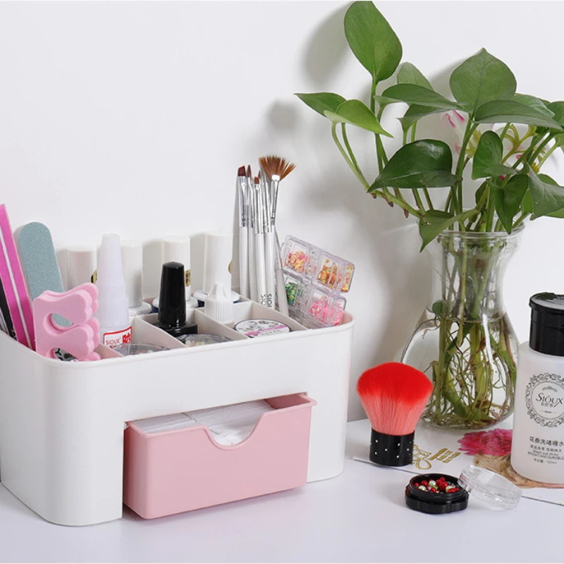 Nail Art Organizer Desktop Dra - đánh giá và giá Home Office Desk With Drawers