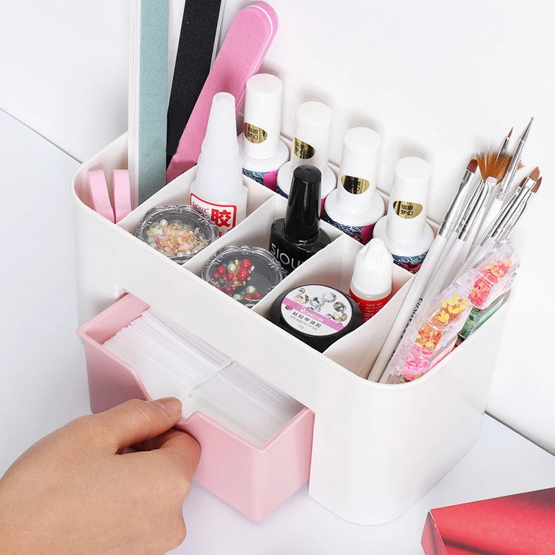 Nail Art Organizer Desktop Dra - đánh giá và giá Home Office Desk With Drawers